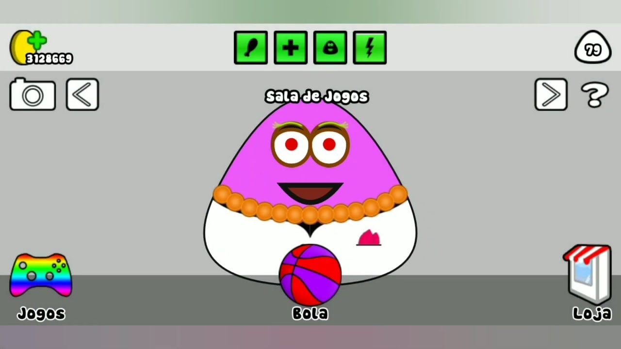 Pou Virtual Pet Alien Gameplay #86