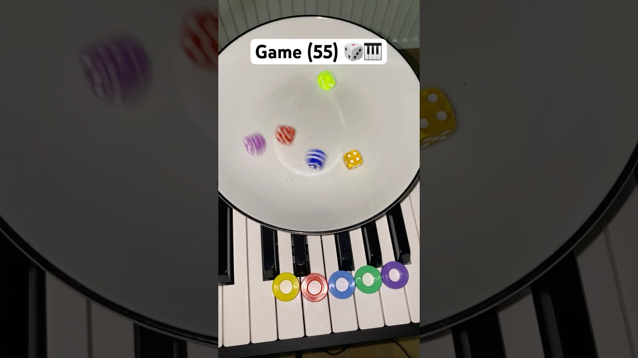 Let a Dice Decide Every Song I Play 🎲 #piano #shorts