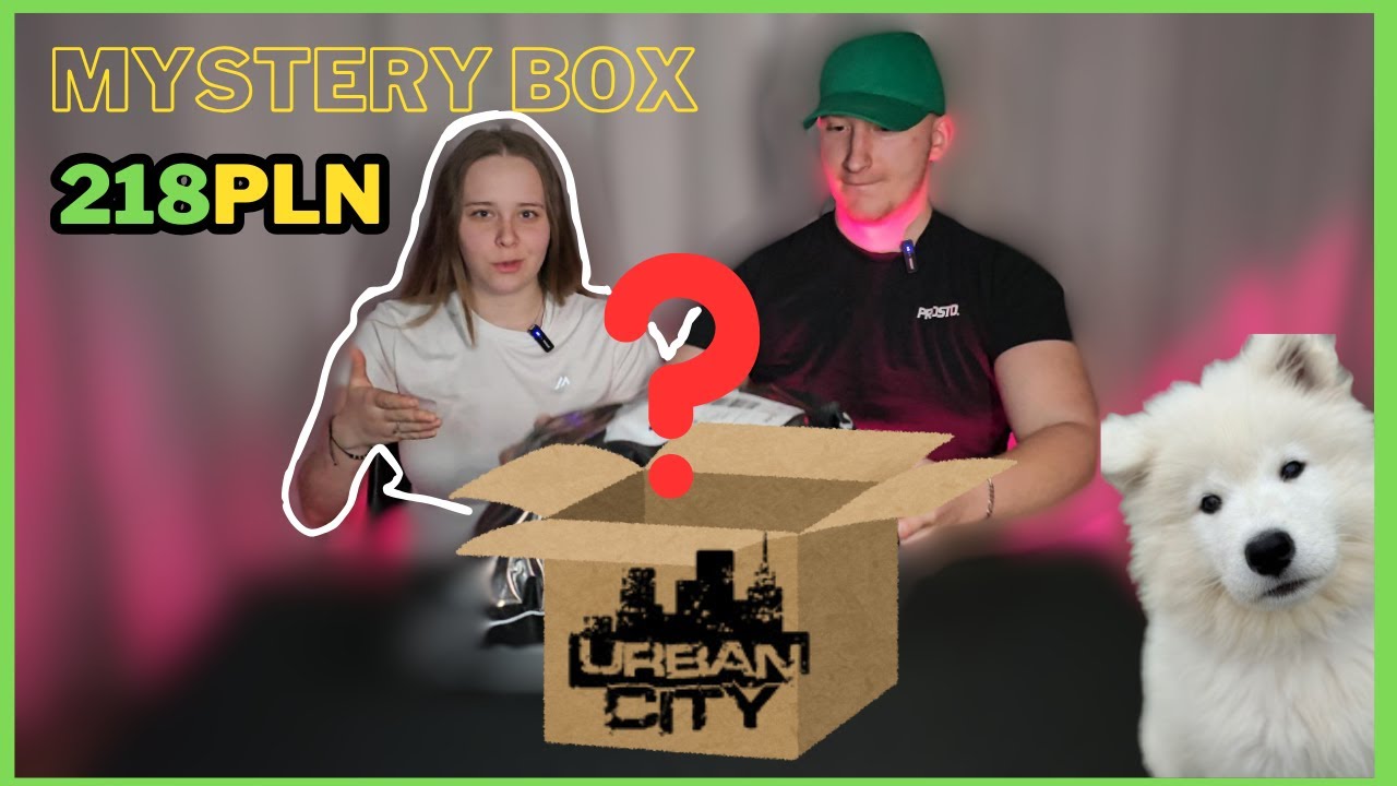 Otwieramy MYSTERY BOX z URBAN CITY #2 Zostaliśmy oszukani na rozmiar? ☹️