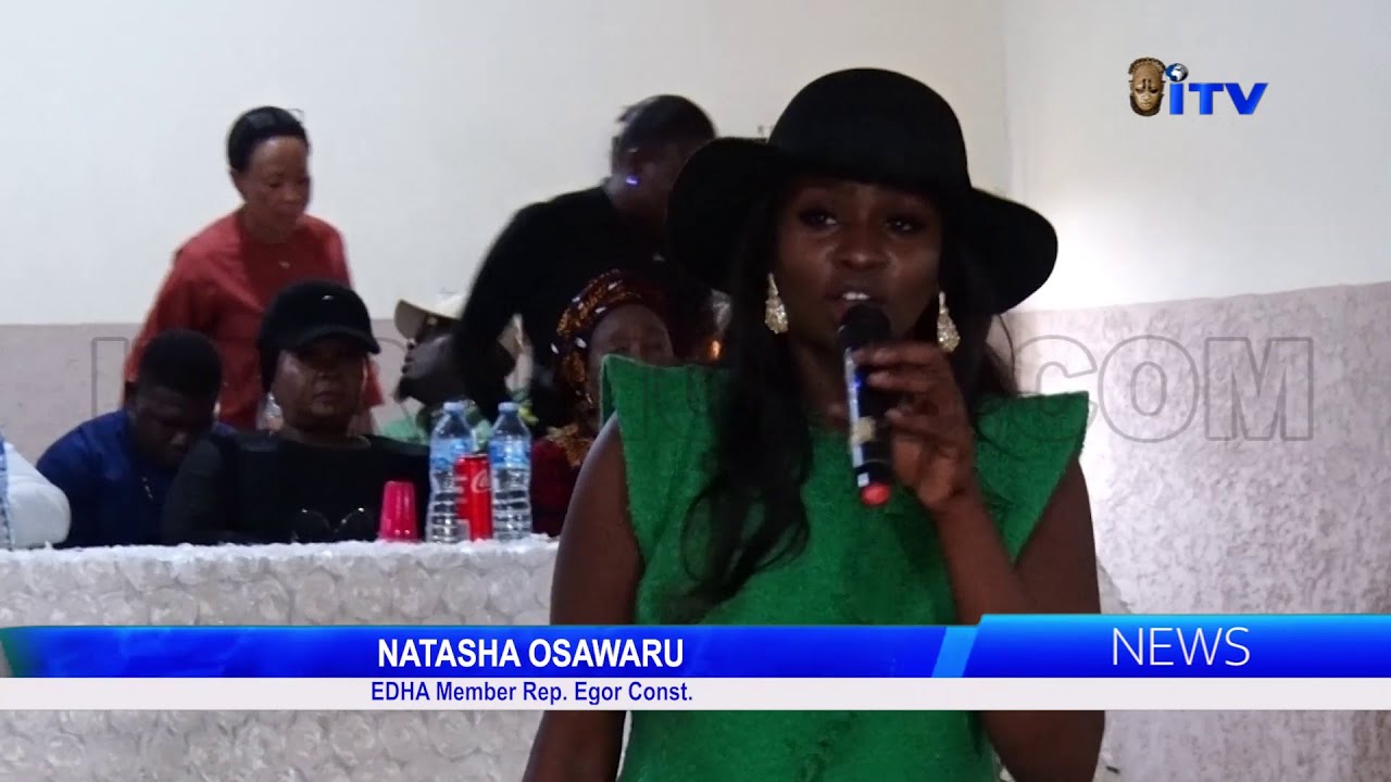 EDHA Member Rep. Egor Const., Natasha Osawaru Promises More People-Oriented Projects