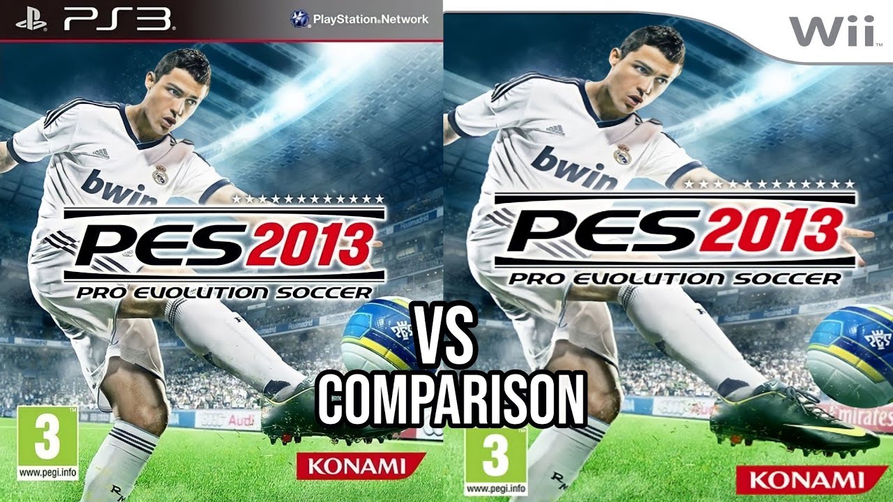 PES 2013 PS3 Vs Nintendo Wii