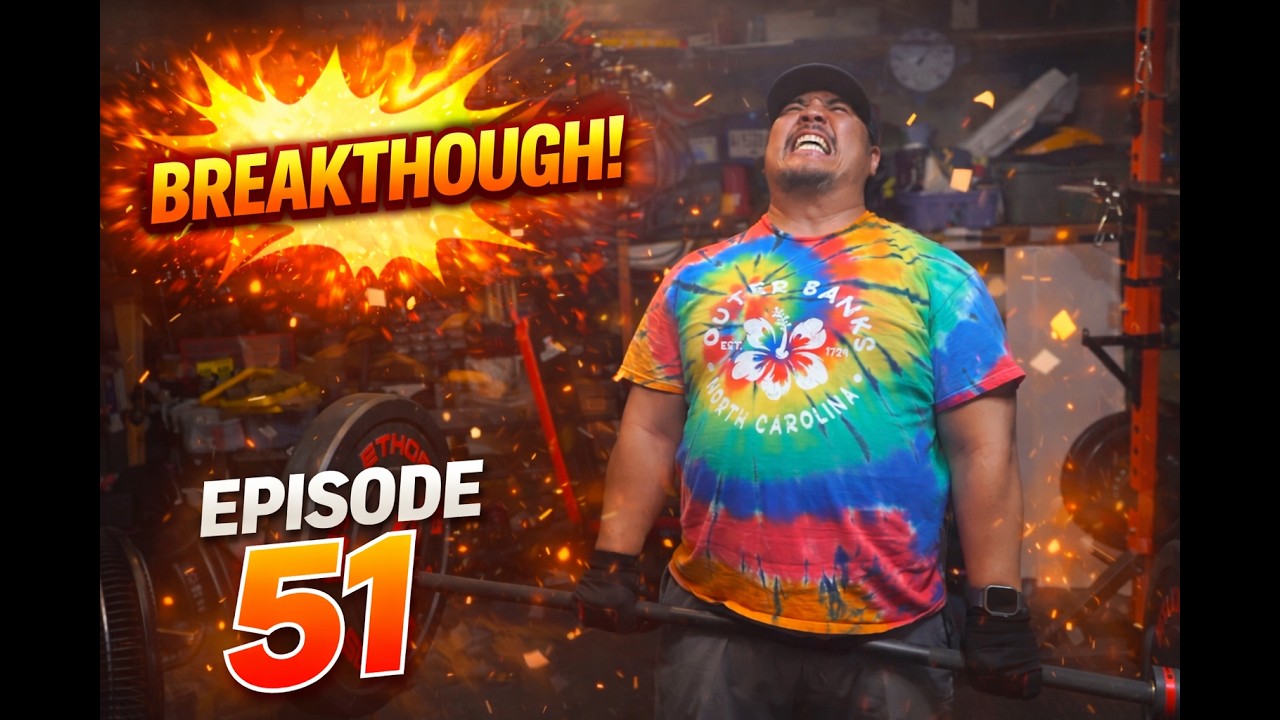 EP. 51: THE PULL BEGINS! | Cycle 4 Deadlift & Back Day Triple-Set (D2W1C4 82/365)
