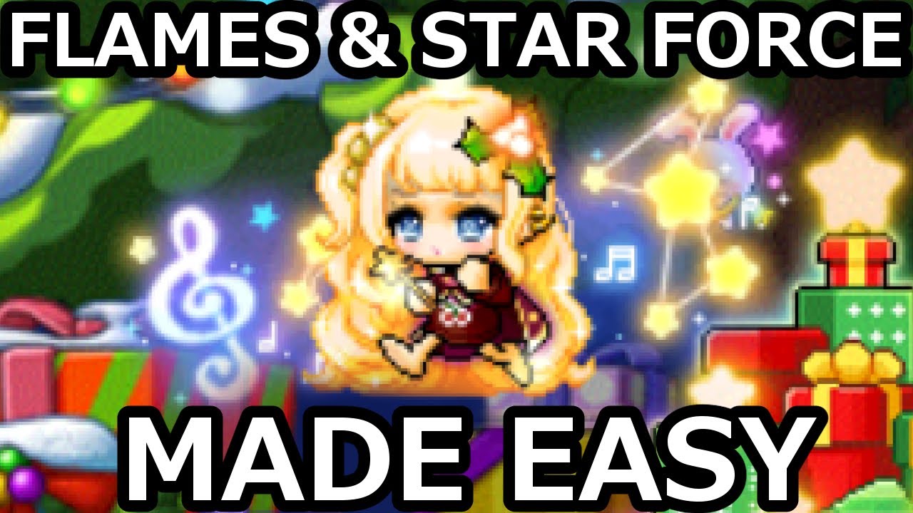 MapleStory — Руководство по форсингу пламени и звёзд