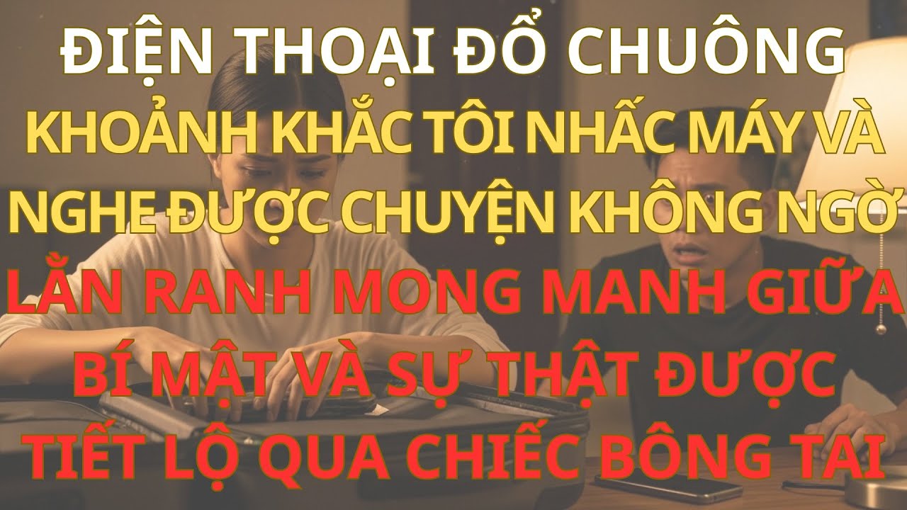 Cuốc điện thoại bất ngờ chiếc bông tai dưới gối và sự thật gây sốc