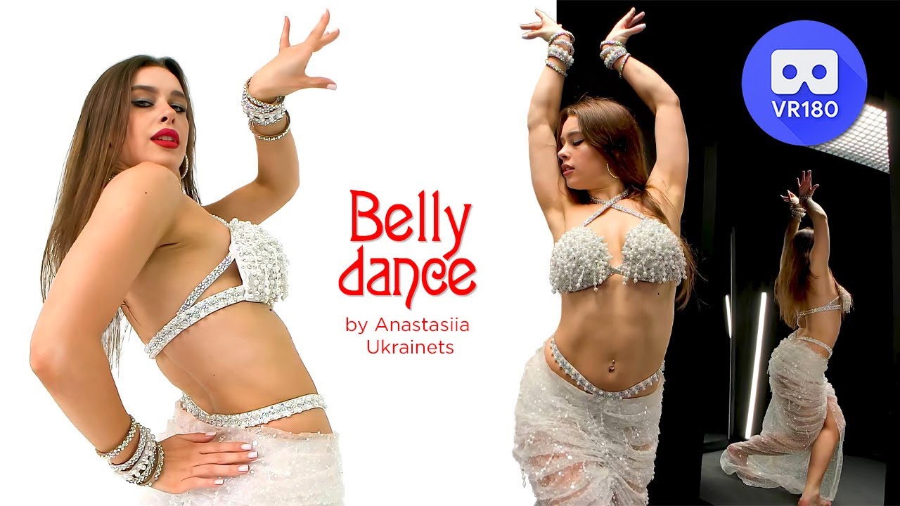Belly Dance by Anastasiia Ukrainets - Black & White in VR180 3D