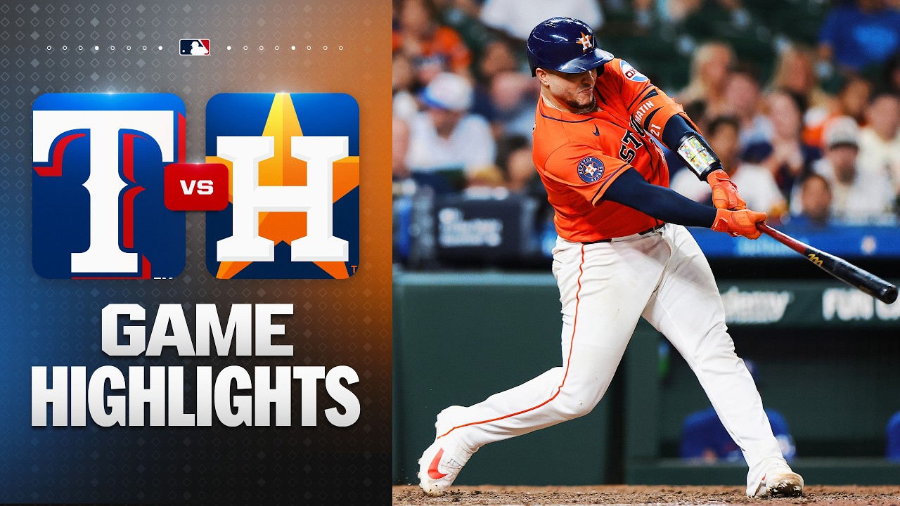 Rangers vs. Astros Highlights (7/31/26) | MLB Highlights