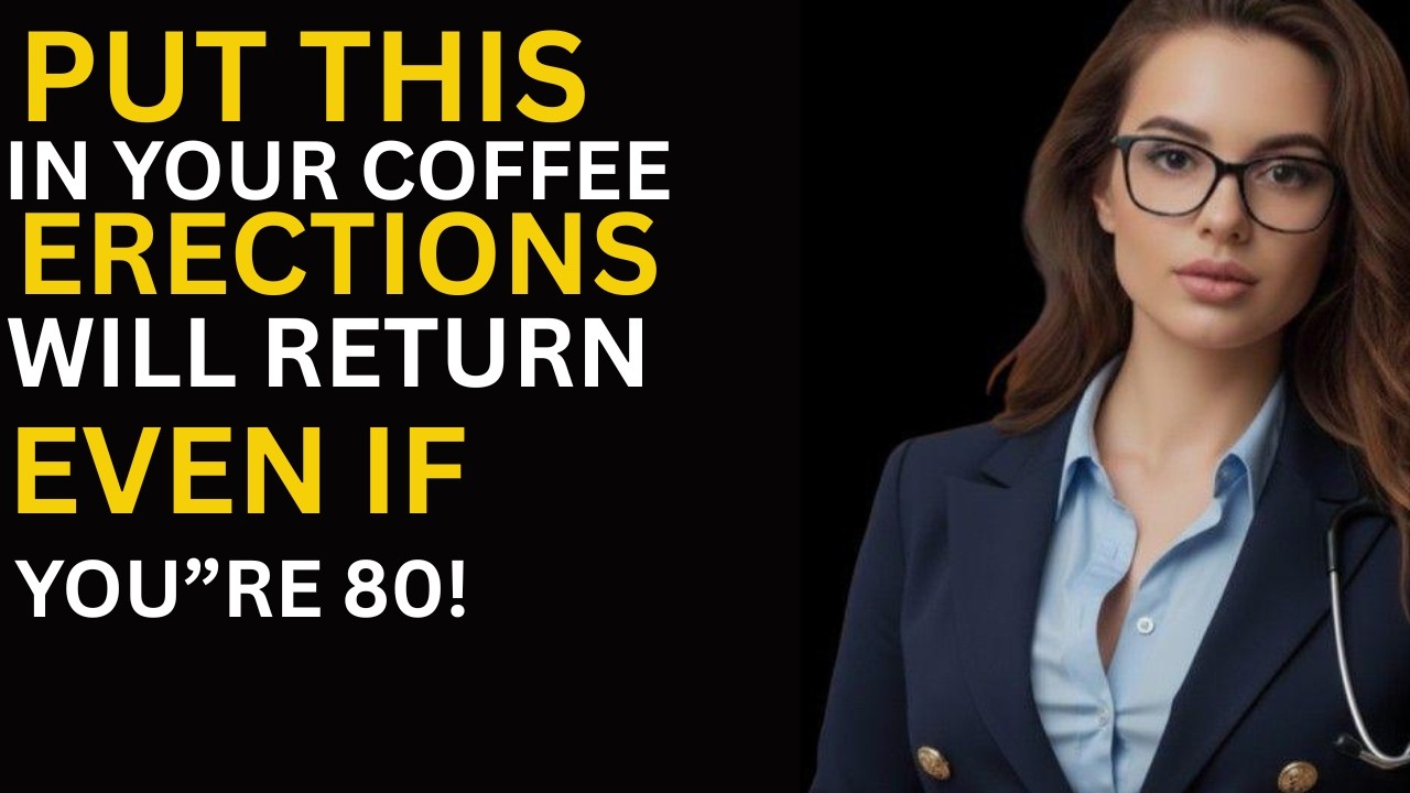 Urologists: Put This In Your Coffee And Erections Come Back Even At 80! | Men's Health |Dr. Mohit