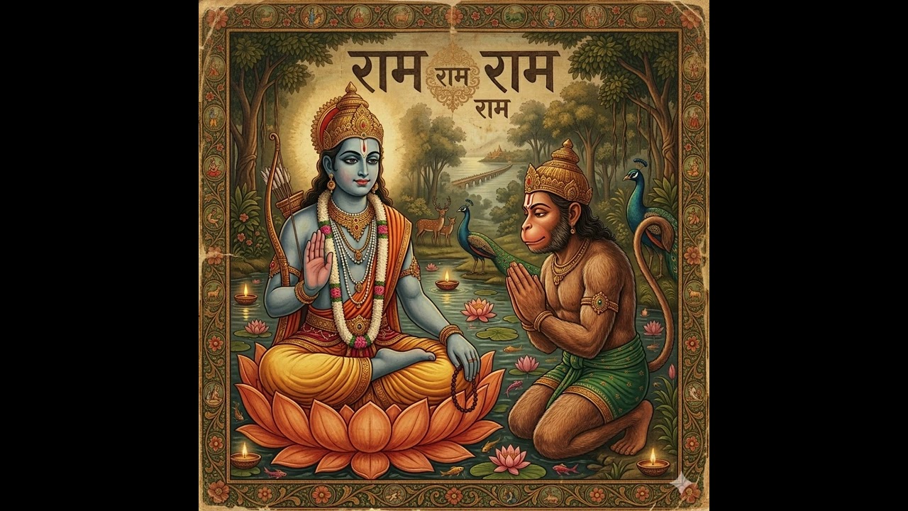 श्री राम जय राम धुन | Ram Naam Dhun | Shri Ram Jai Ram Jai Jai Ram | Peaceful Ram Mantra Chanting