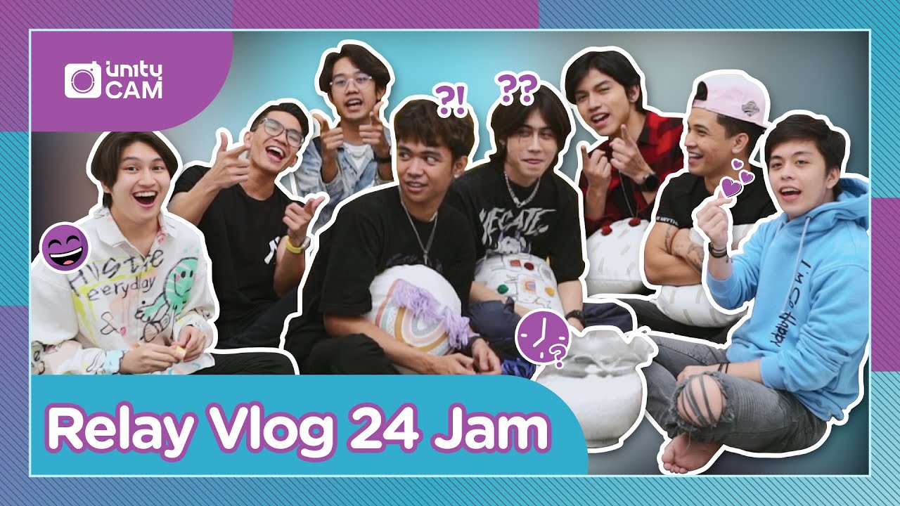[Eng] 24 Jam Non-Stop Relay Vlog Bareng UN1TY #UN1TYCam