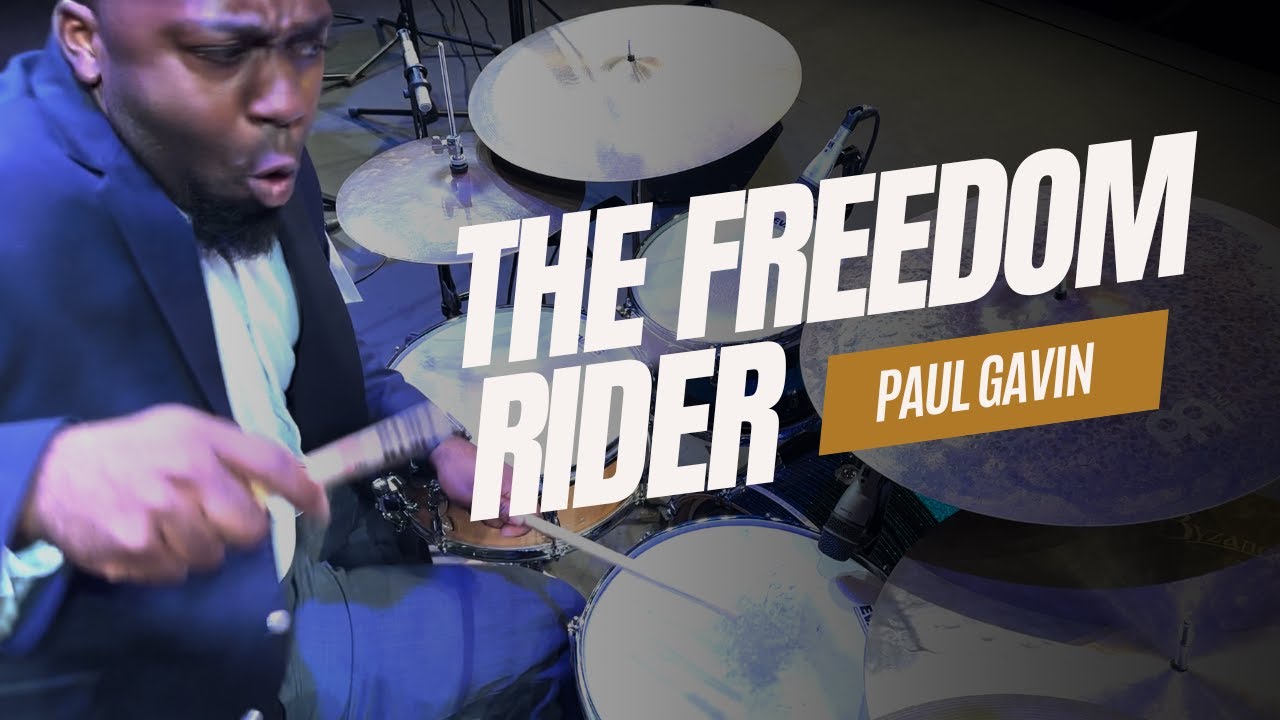Paul Gavin plays Freedom Rider (Art Blakey drum solo)