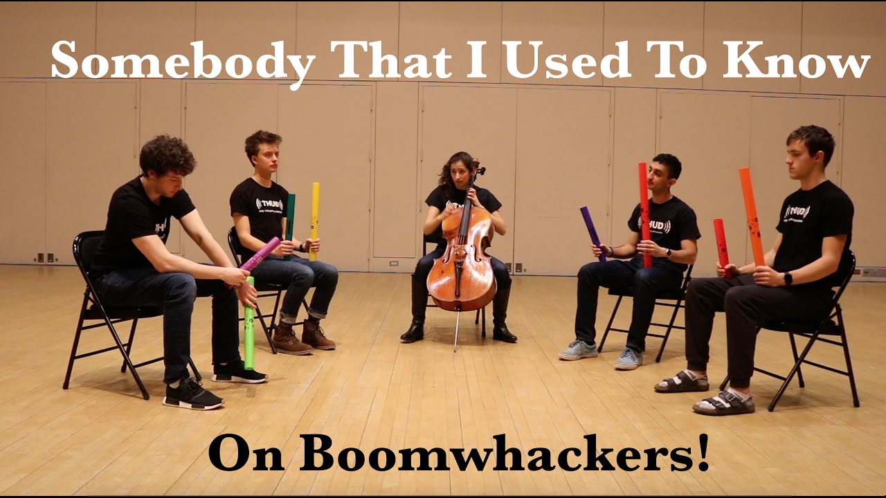 Somebody That I Used To Know on Boomwhackers!