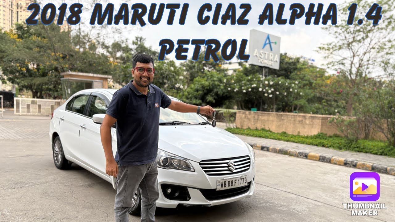 2018 Maruti Ciaz ALPHA 1.4 PETROL 63,475 km 1st owner #maruticiaz #maruticiazalpha #ciazalpha #ciaz