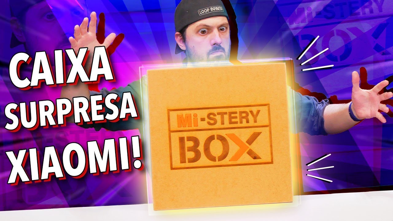 A CAIXA SURPRESA DA XIAOMI: MEGA UNBOXING MI-STERY BOX!