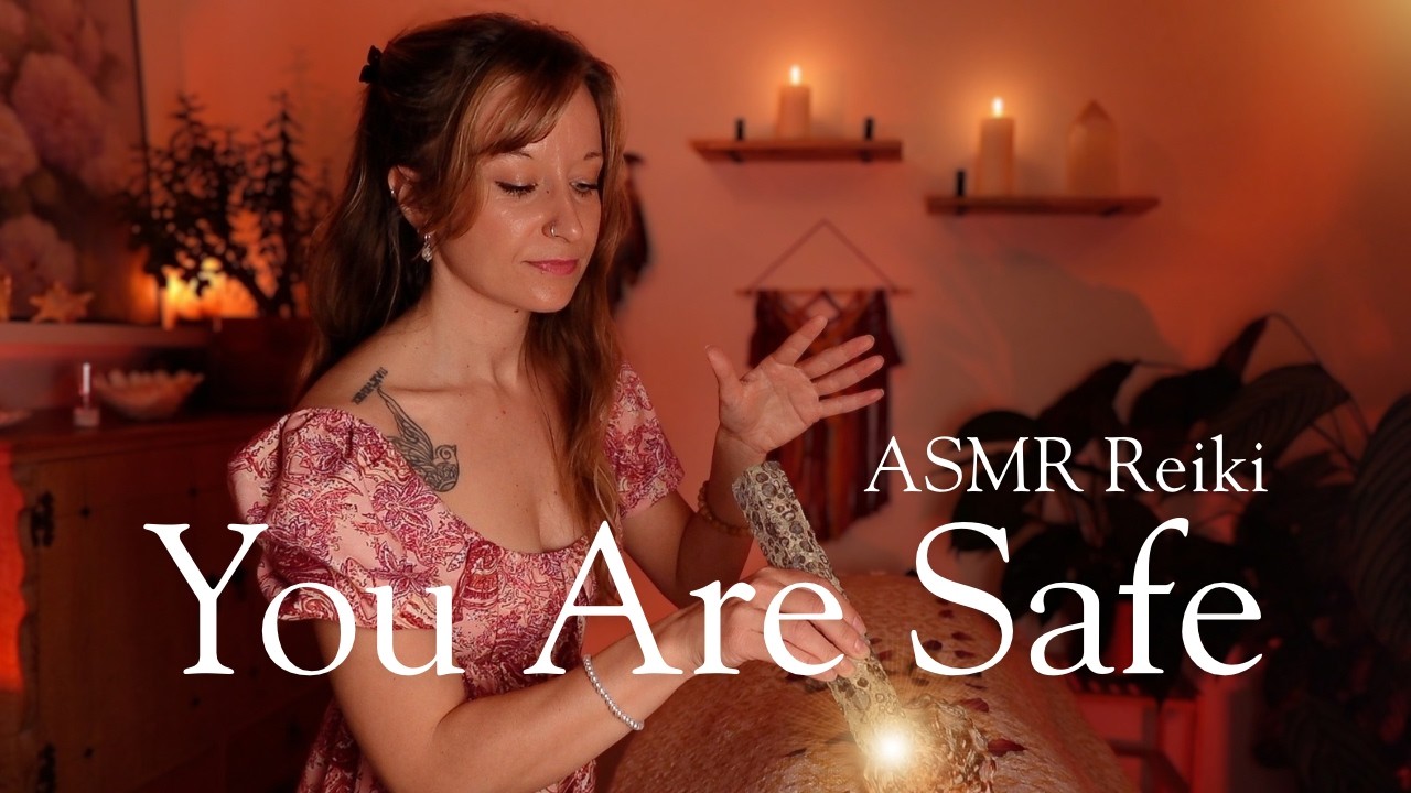 ASMR Reiki Healing Sanctuary 🕊️ Release Overwhelm & Stress 💫 Soft Spoken, Personal Attention