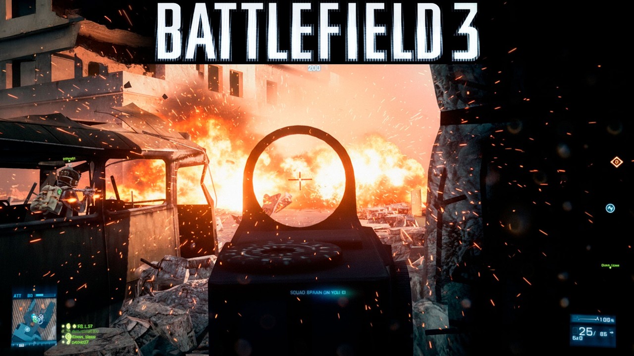 Battlefield 3 и НУБИЩЕ -  Grand Bazaar (Rush)