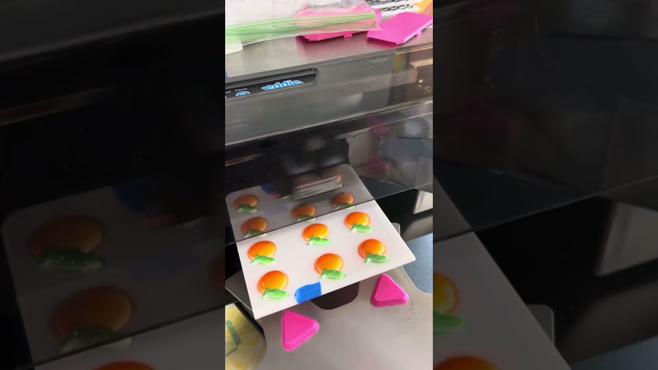 Making royal icing transfers with Eddie and sassy trays.