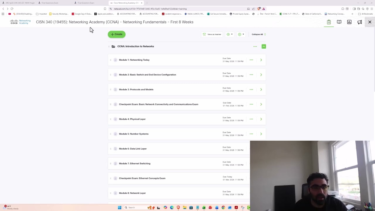 CISN 340 Spring 2026   Week 7 Overview
