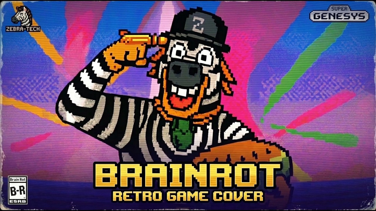 Spaghetti Boom Boom - Brainrot Song (Retro Game Cover)