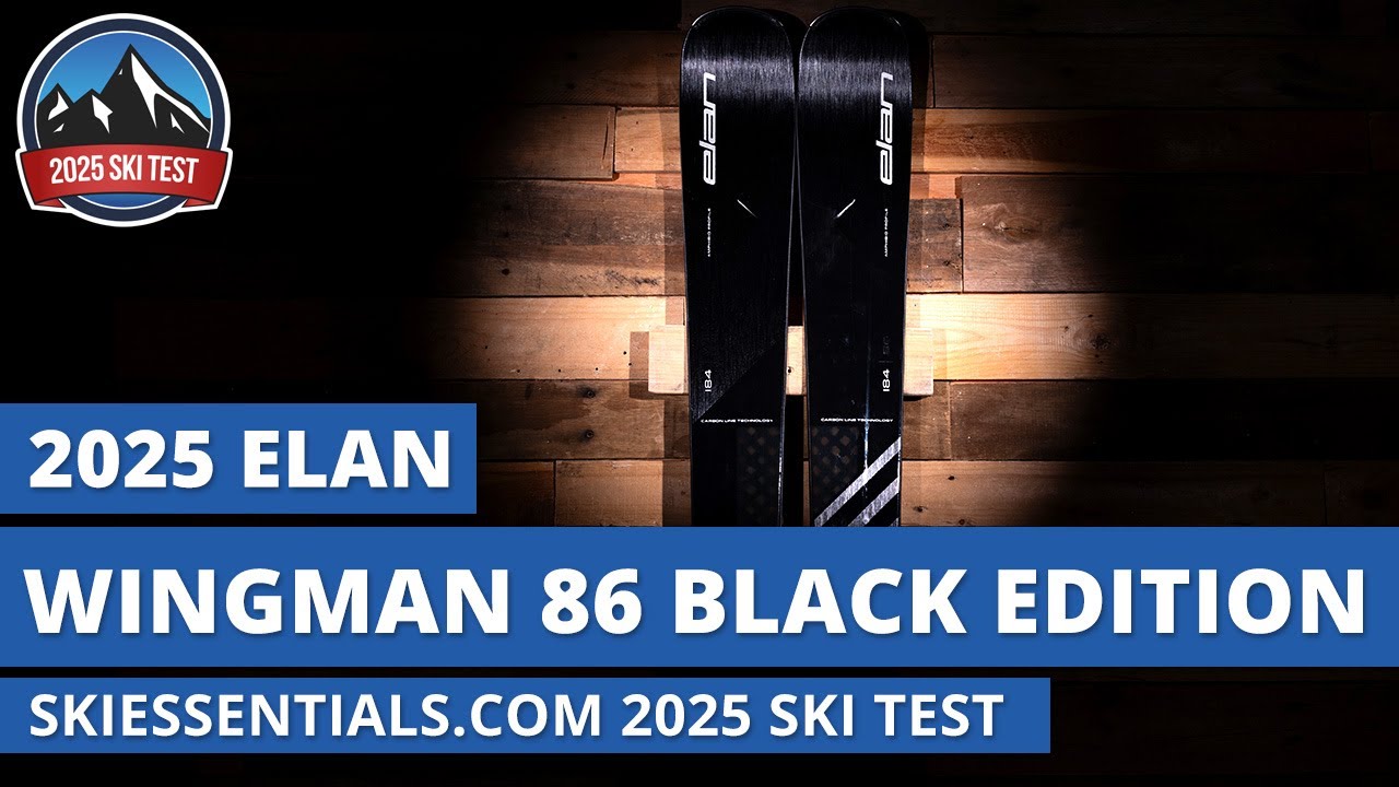 Elan Wingman 86 Black Edition 2025 года — обзор лыж SkiEssentials.com