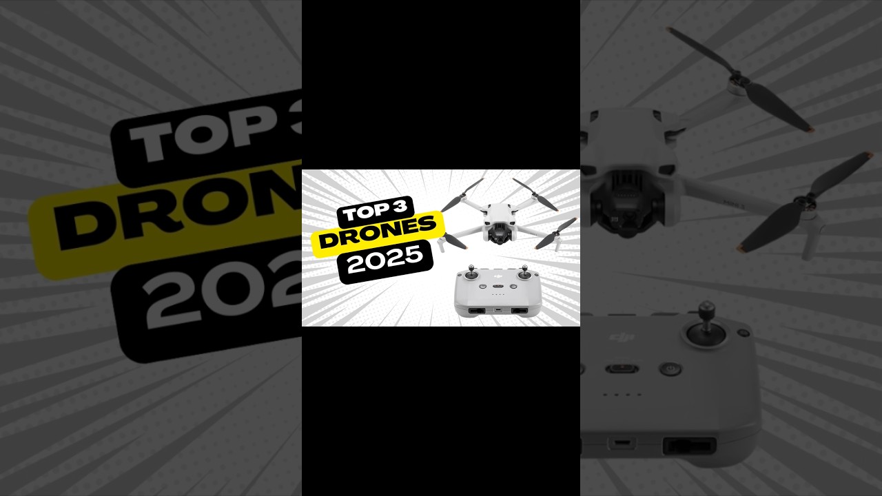 Top 3 des drones DJI 2025