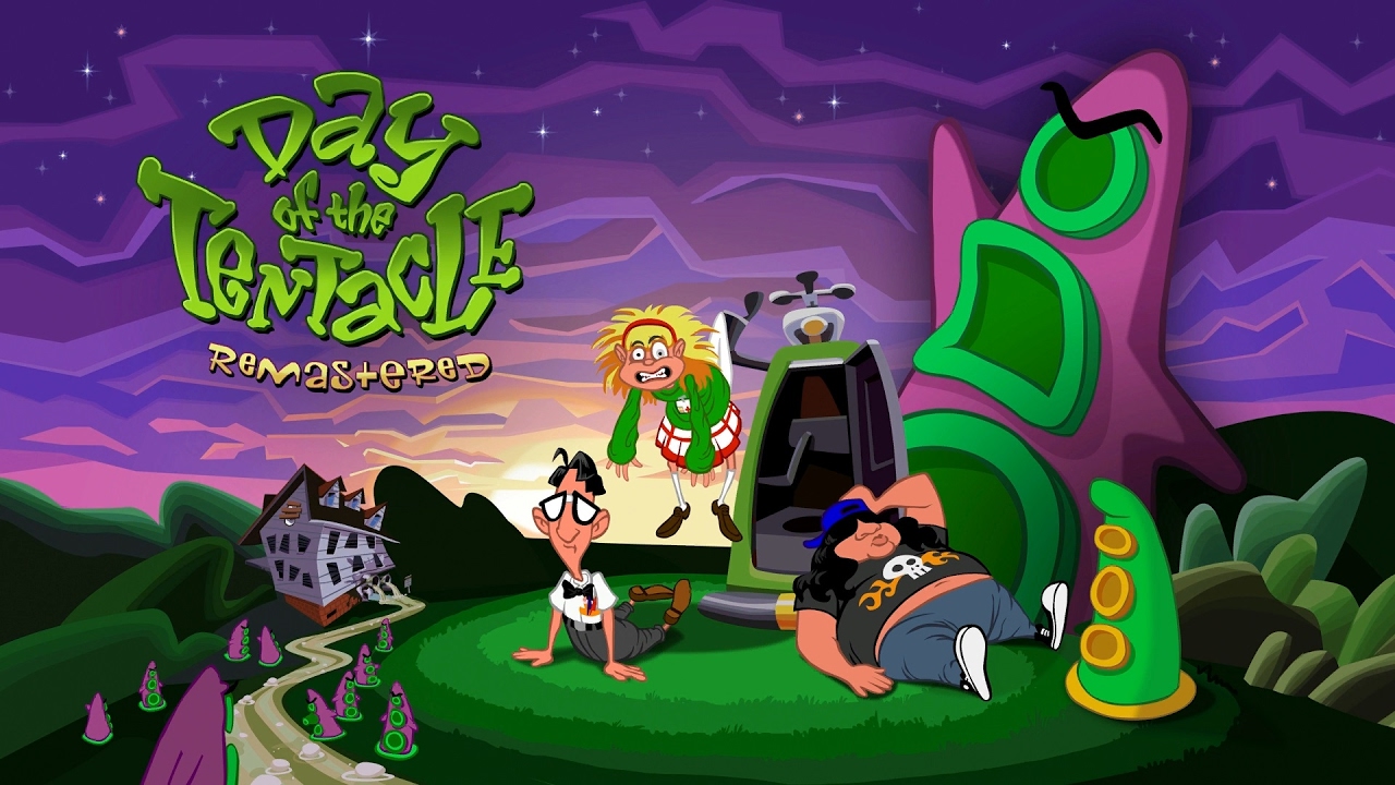 DAY OF THE TENTACLE REMASTERED All Cutscenes (Full Game Movie) 1080p HD