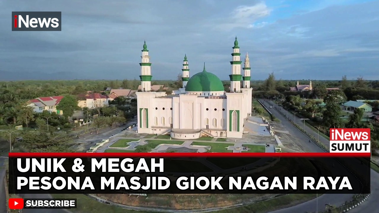 Keindahan Masjid Giok Nagan Raya Memikat di Bulan Ramadan | iNews Sumut