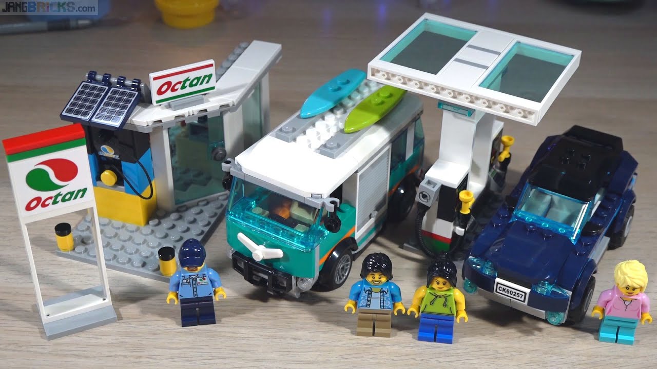 Build ⏩ LEGO City Service Station 60257
