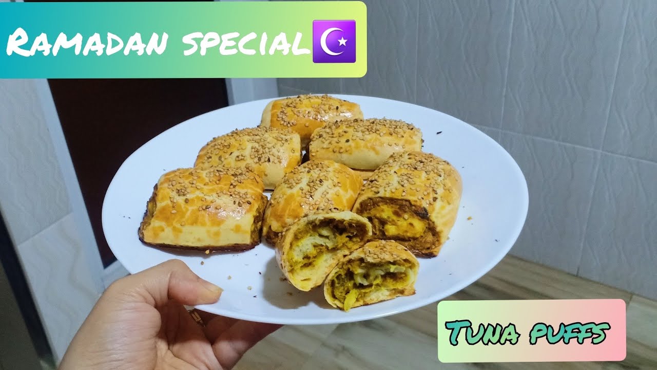 Mapishi Rahisi sana ya Tuna Puffs|Mapishi ya ramadhan #13|Collaboration video