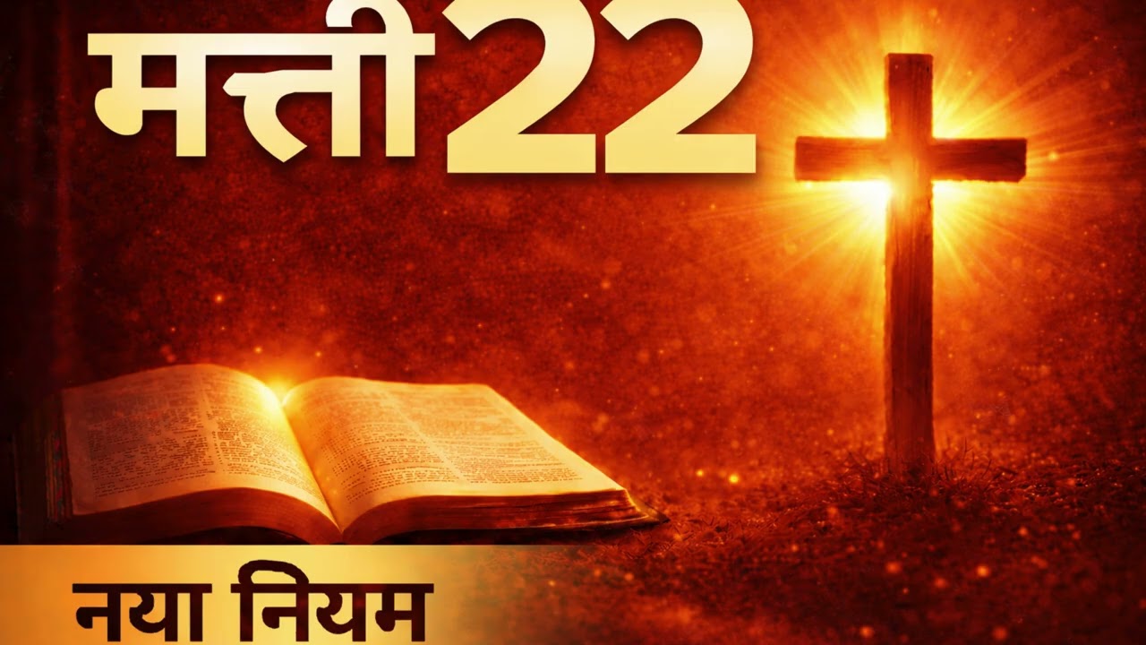 मत्ती अध्याय 22 नया नियम बाइबल पाठ (हिंदी) | The Living Word