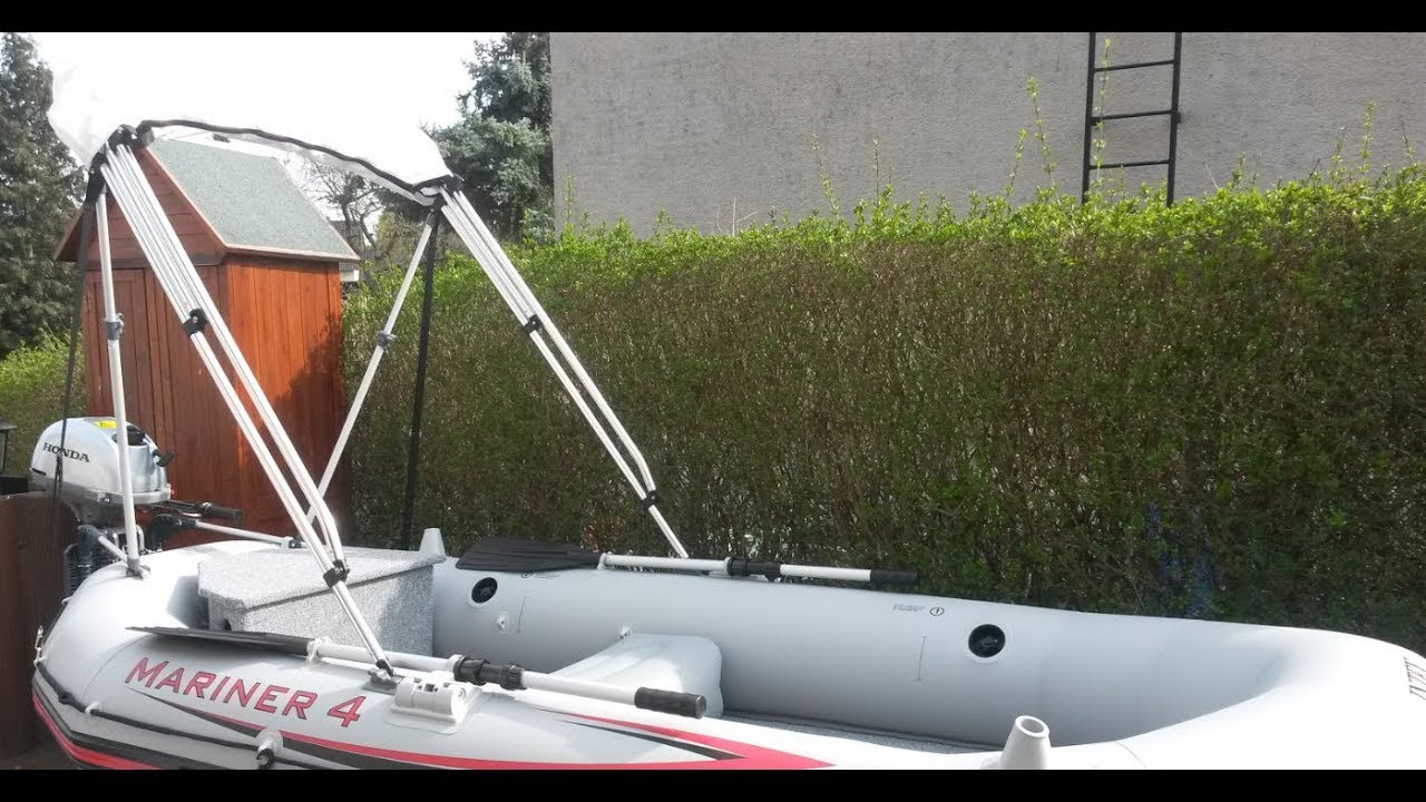 Intex Mariner 4 Modification and Custom with Honda BF 2.3 Motor first Construction