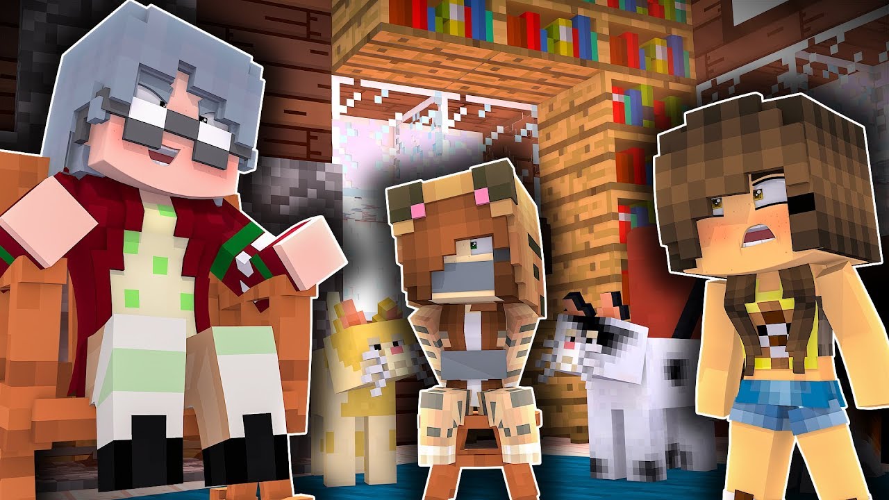 Minecraft Daycare - CRAZY CAT LADY !? (Minecraft Roleplay)