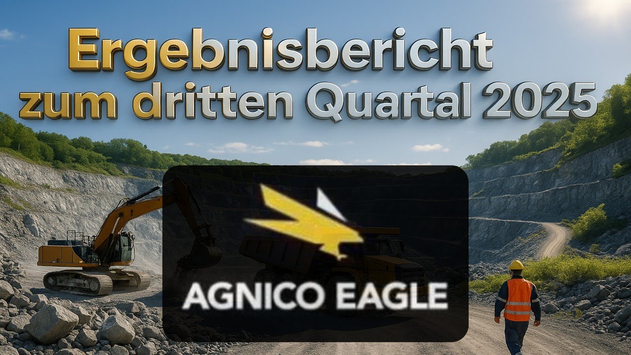 Agnico Eagle Mines mit Rekordergebnis im Q3'25 (Mitglieder-Version in Kürze auf Basis Transscript).