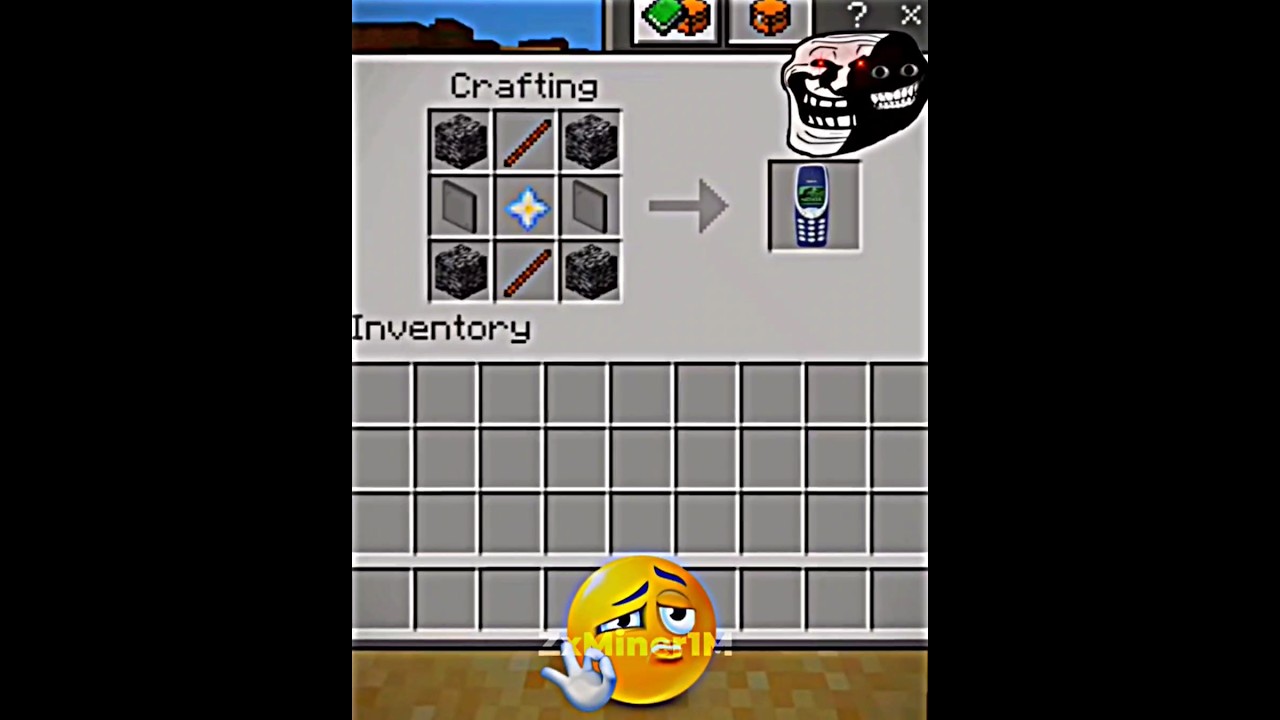Minecraft nokia moment 💀🔥 || 