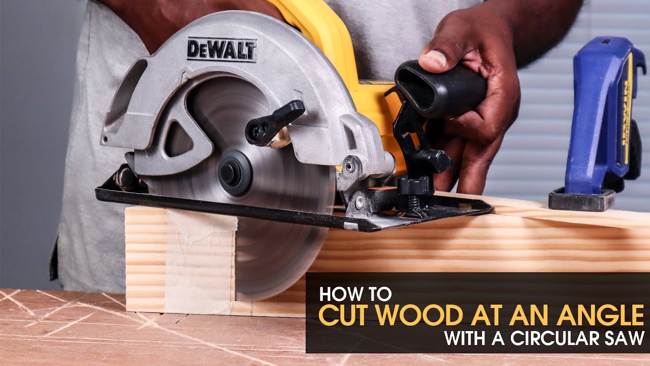 How to Cut Wood at an Angle with a Circular Saw-DIY Guide [Any angle]