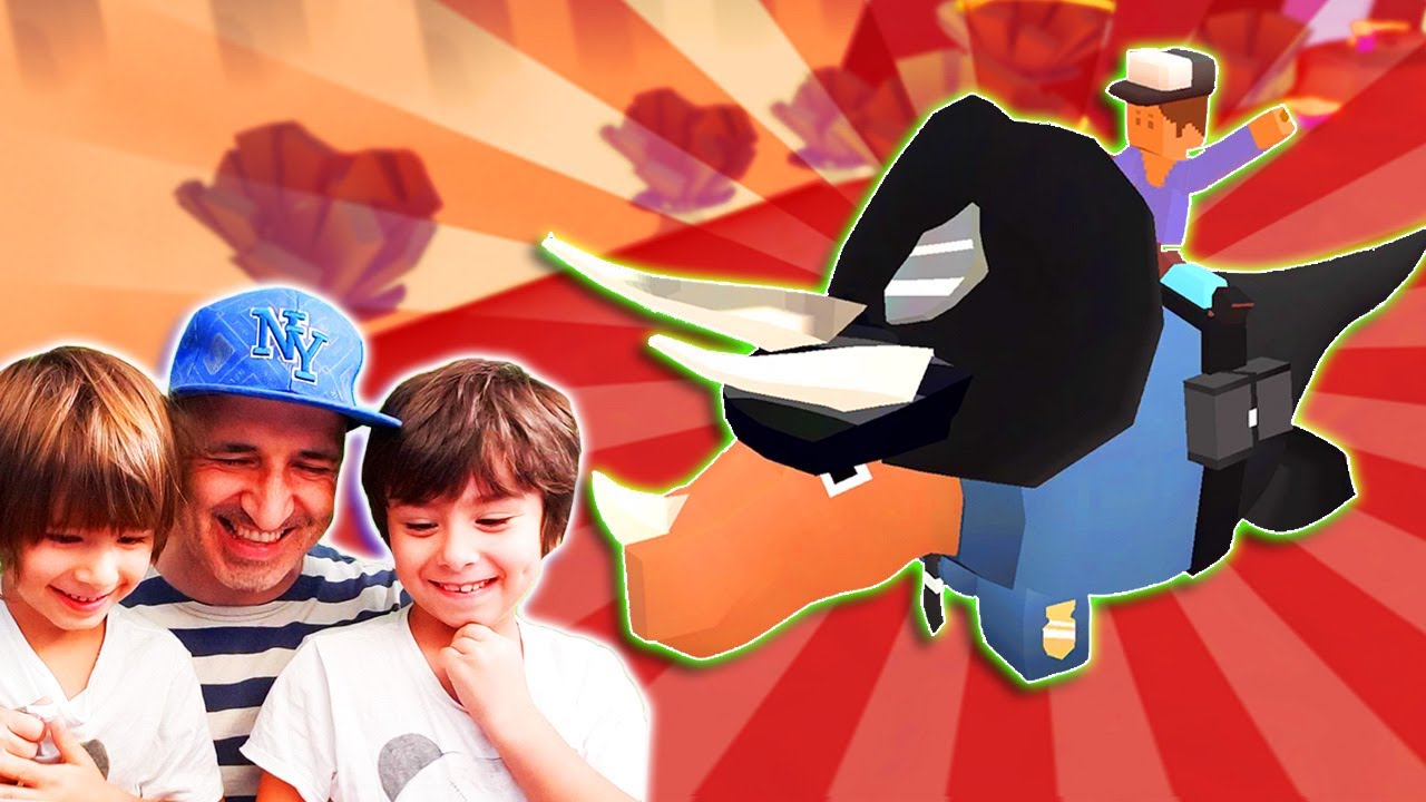Pillamos el TRICERAPOL!! Rodeo Stampede DINOSAURIOS con Dani y Evan