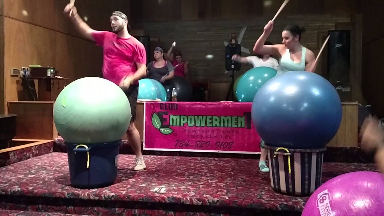 Cardio drumming
