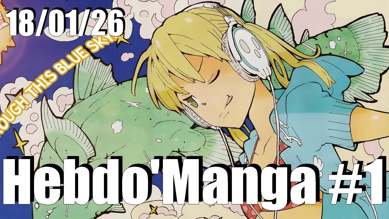 ANIMÉS DE LA SAISON, VENTES MANGA DE JANVIER ET NEWS DE DÉBUT DE MOIS - Hebdo'Manga #1 - 18/01/26