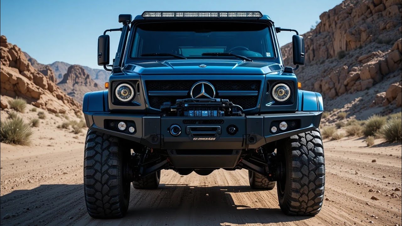 “2026 Mercedes-Benz Unimog U 5000 Expedition Build – Ultimate Blue Off-Road Beast!”