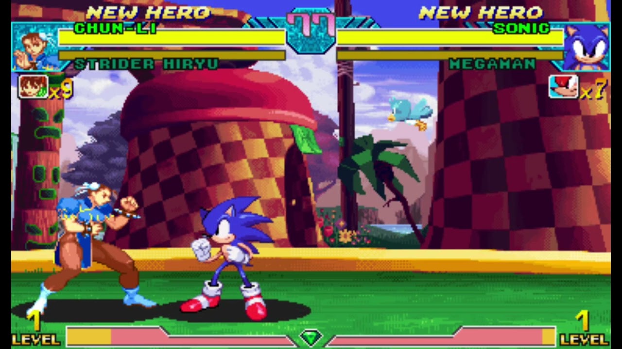 Marvel Vs Capcom OST - Sonic The Hedgehog Theme (Cut Content)