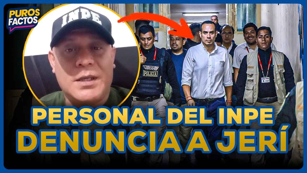 Técnico del INPE denunció un ingreso ilegal de José Jerí a penal Ancón I | SEGMENTO #PurosFactos