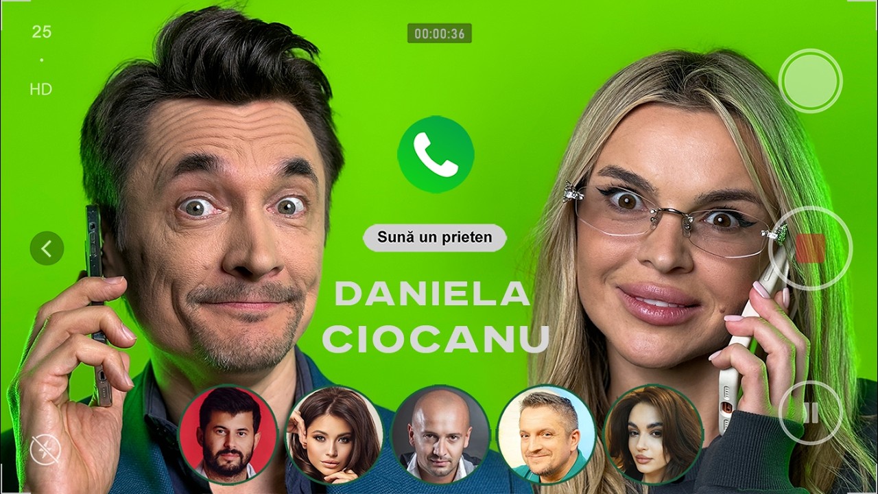 SUNĂ UN PRIETEN cu Daniela Ciocanu și prietenii ei: Sasha Lopez, Crina Dulgheru, Gabriela Damir.