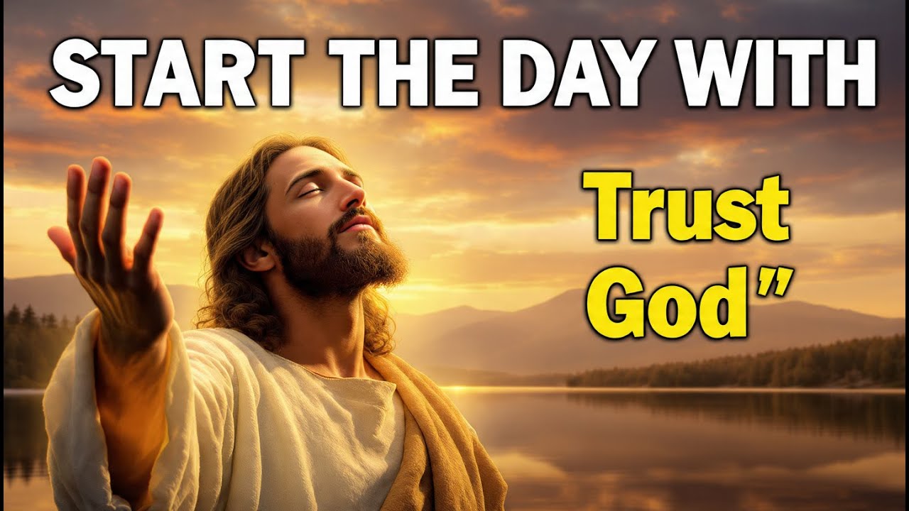 Morning Prayer to Trust God and Let Go of Anxiety