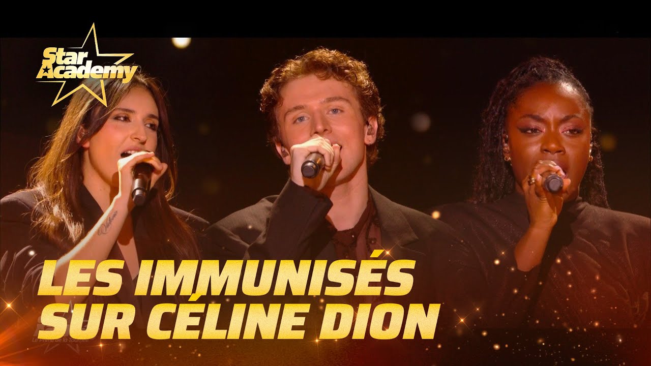 Ambre, Bastiaan et Sarah chantent Céline Dion | Prime 9 | Star Academy 2025