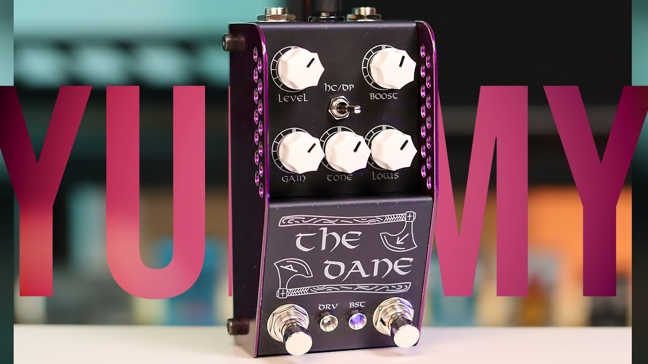 Throrpy THE DANE MK2 Demo // Magical Boost & Transparent Overdrive Tones
