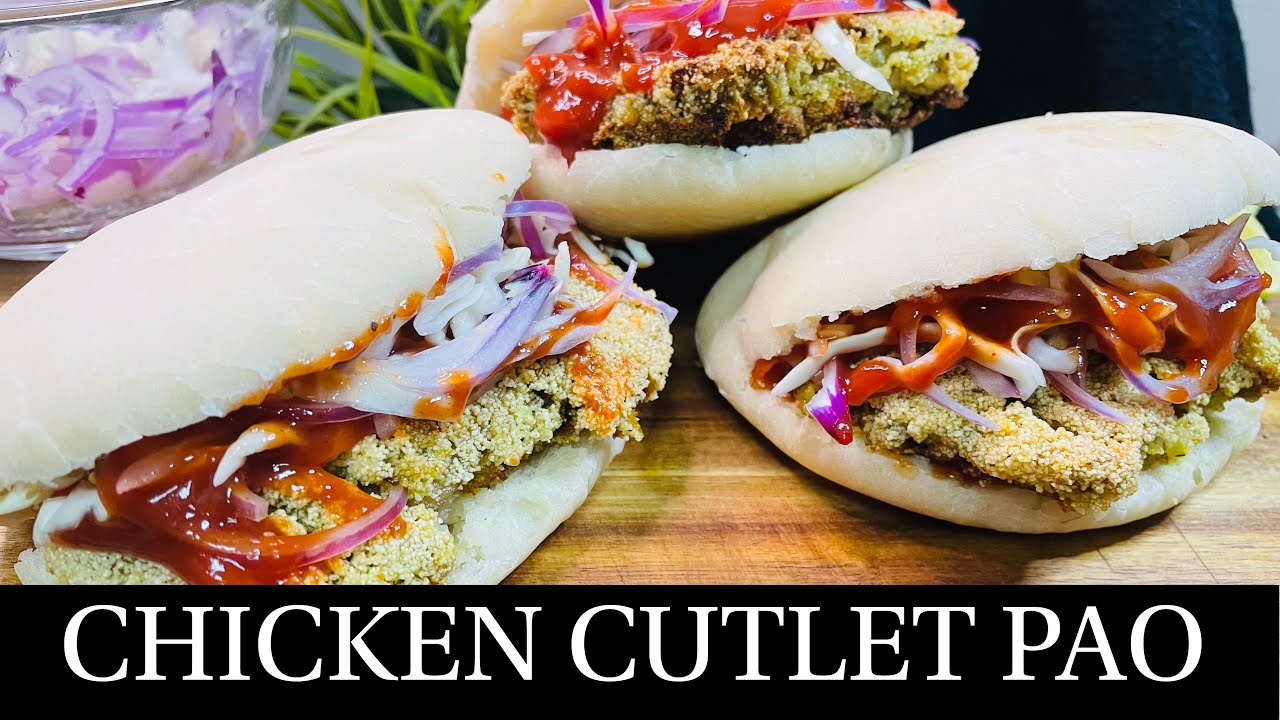 GOAN CHICKEN CUTLET PAO|CHICKEN STEAK| FRIED CHICKEN |CHICKEN CUTLET BREAD|GOAN RECIPES- BY NATASHA