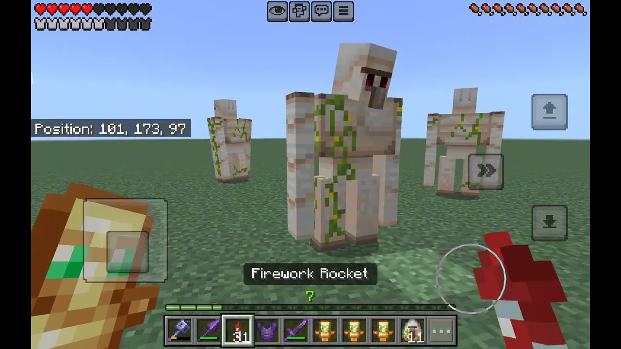 Trying to learn elytra mace on mobils