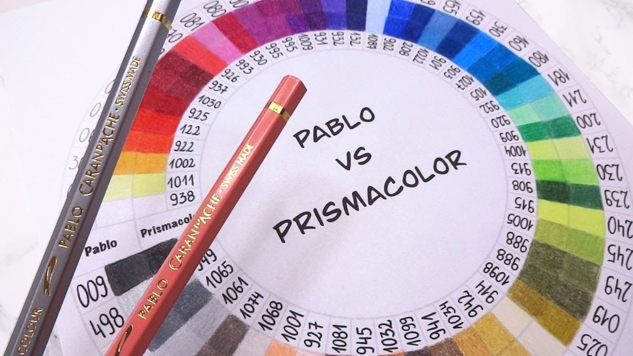 Pablo vs Prismacolor | Colors Matching