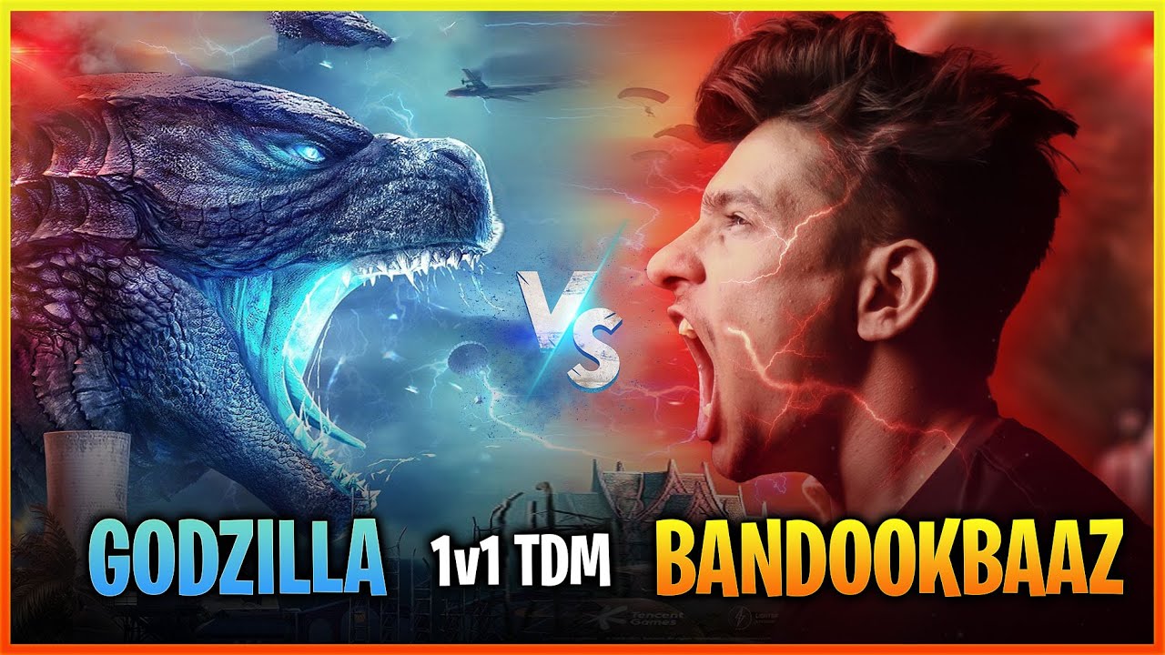 🔥 A New Battle - Godzilla vs BandookBaaz 1v1 TDM in PUBG Mobile