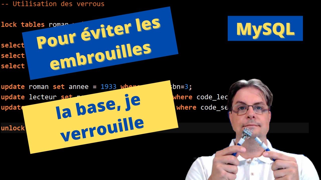 Base de données : Accès concurrents et verrous