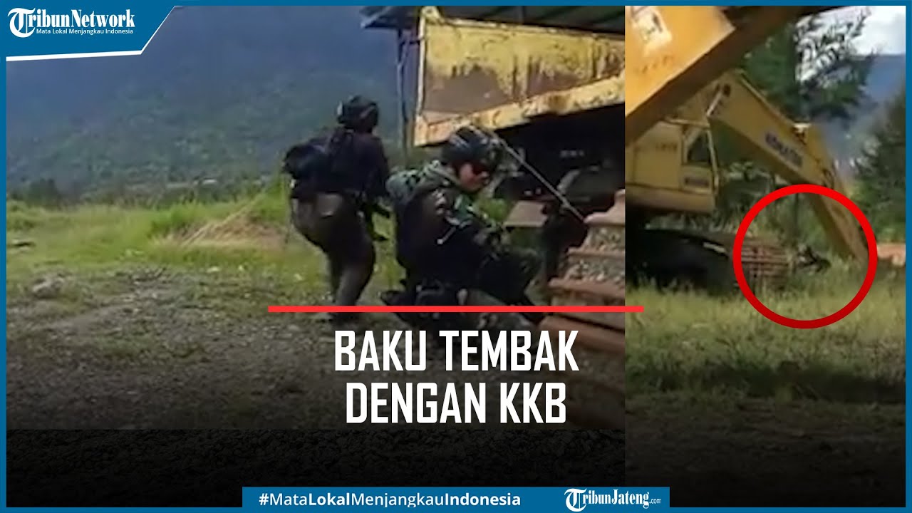 TNI Baku Tembak dengan KKB di Kabupaten Puncak Papua